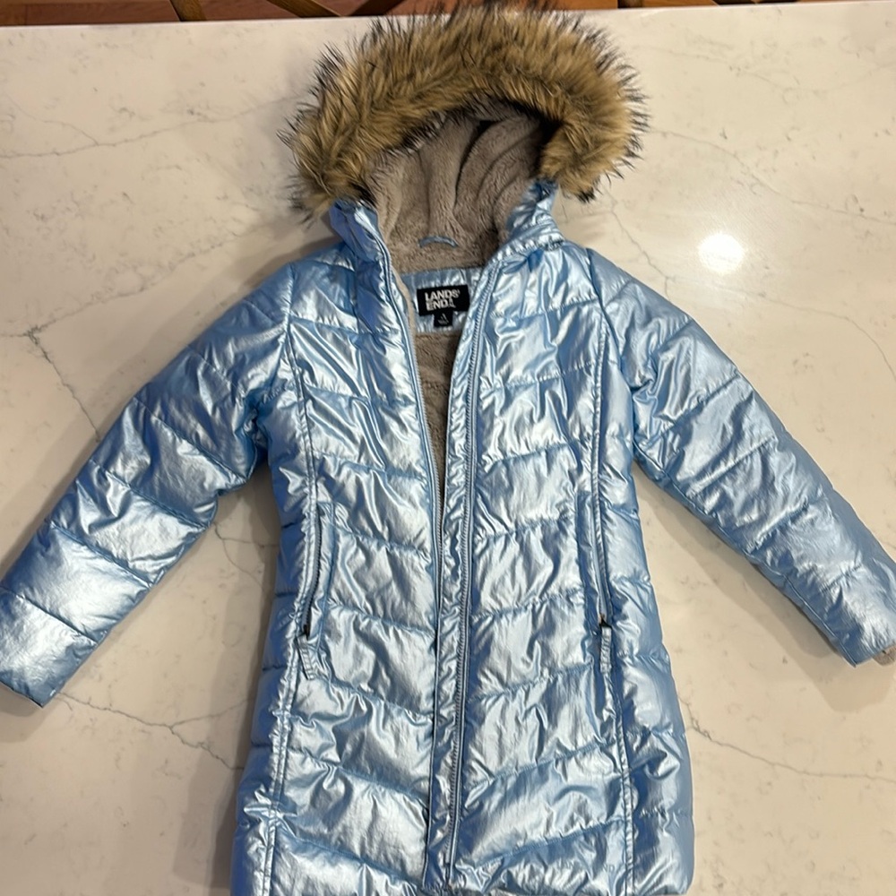 Girls Lands End Winter Coat